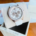 Buy Michael Kors Womens Quartz Silicone Strap White Dial 40mm Watch - Mk6945 in Pakistan