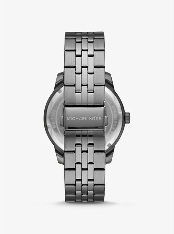 Buy Michael Kors Mens Chronograph Quartz Stainless Steel Blue Dial 44mm Watch - Mk7155 in Pakistan
