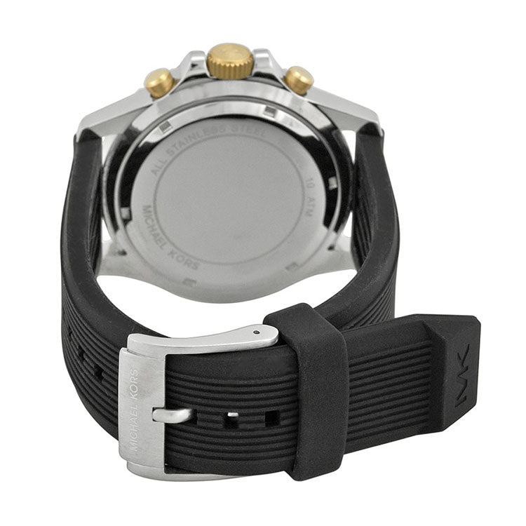 Buy Michael Kors Mens Quartz Black Silicone Strap Black Dial 45mm Watch - Mk8366 in Pakistan