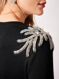 Buy SHEIN MOTF PREMIUM BEADED EMBROIDERY TOP in Pakistan