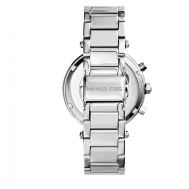 Buy Michael Kors Parker Blue Dial Silver Stainless Steel Ladies Watch - Mk6104 in Pakistan