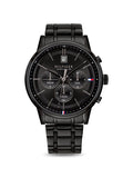 Buy Tommy Hilfiger Mens Quartz Stainless Steel Black Dial 44mm Watch - 1791695 in Pakistan