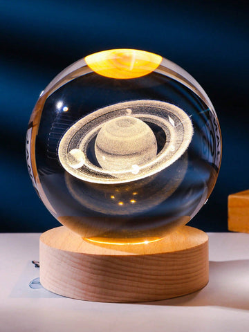 Buy SHEIN 3D Crystal Ball Solar System Led Night Light in Pakistan