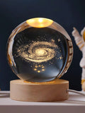 Buy SHEIN 3D Crystal Ball Solar System Led Night Light in Pakistan