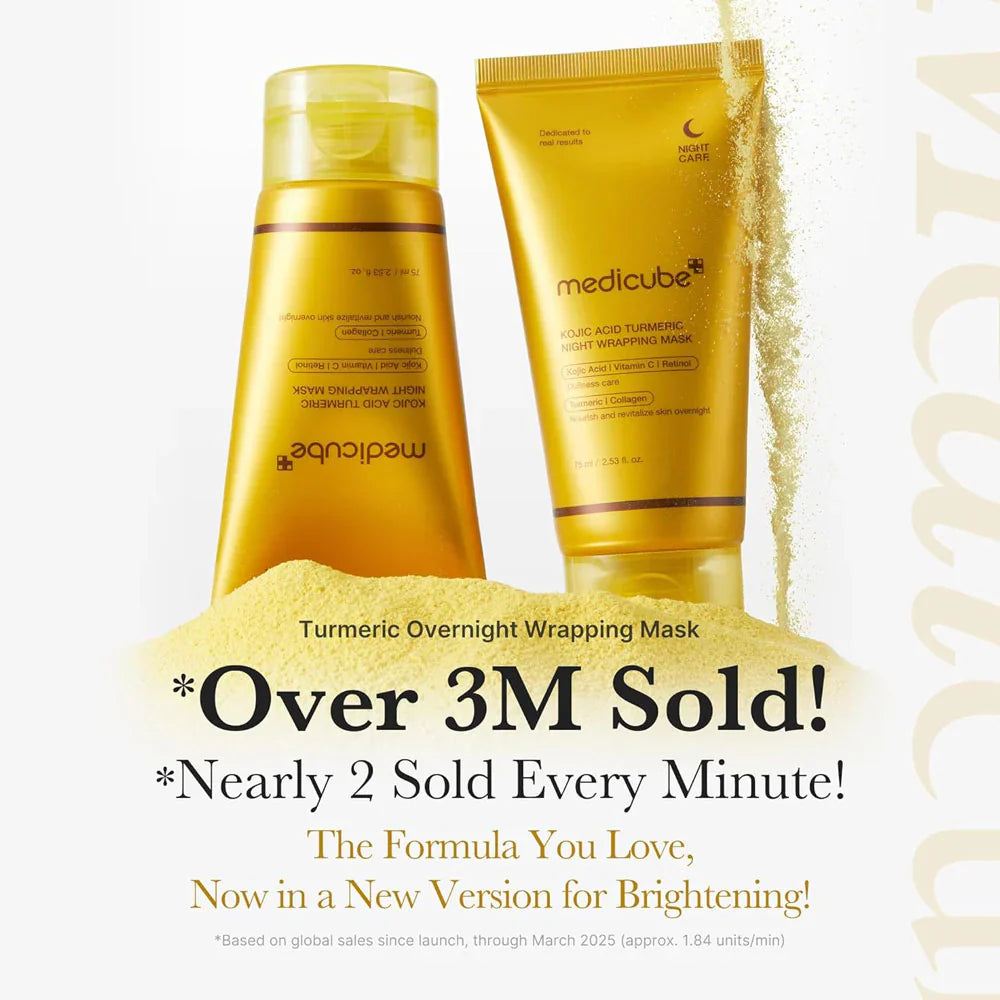 Buy Medicube Kojic Acid Turmeric Night Wrapping Mask in Pakistan
