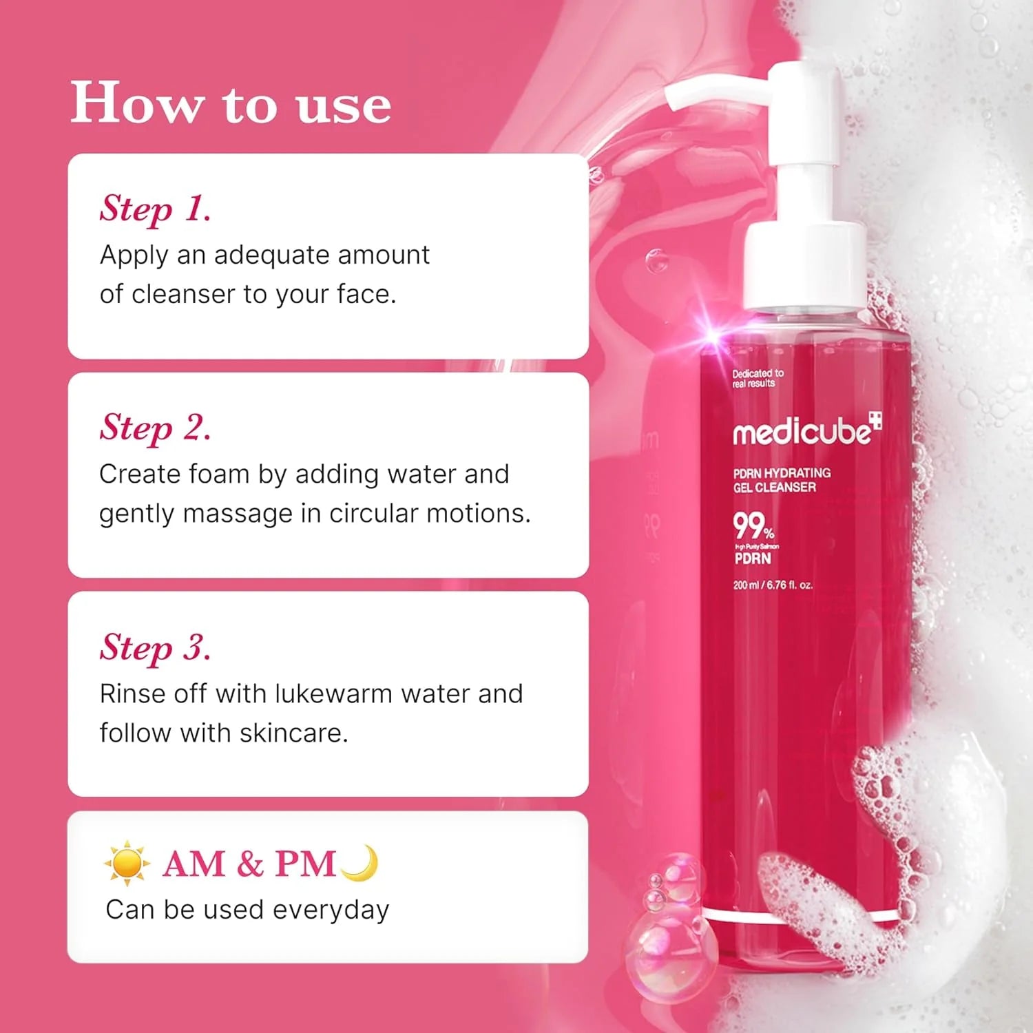 Buy Medicube PDRN Hydrating Gel Cleanser in Pakistan