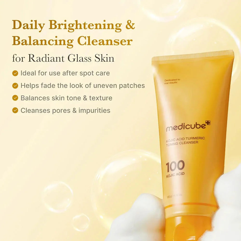 Buy Medicube Kojic Acid Turmeric Toning Cleanser in Pakistan
