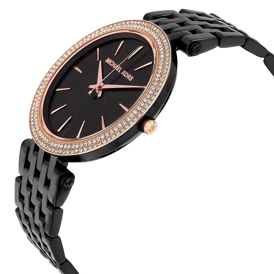 Buy Michael Kors Womens Quartz Stainless Steel Black Dial 37mm Watch - Mk3322 in Pakistan