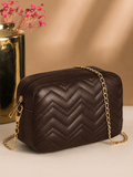 Mini Marvel Crossbody Bag - Dark Chocolate - HSP