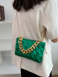 Buy SHEIN Minimalist Braided Design Square Bag in Pakistan
