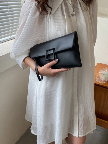 Buy SHEIN Minimalist Flap Envelope Bag in Pakistan