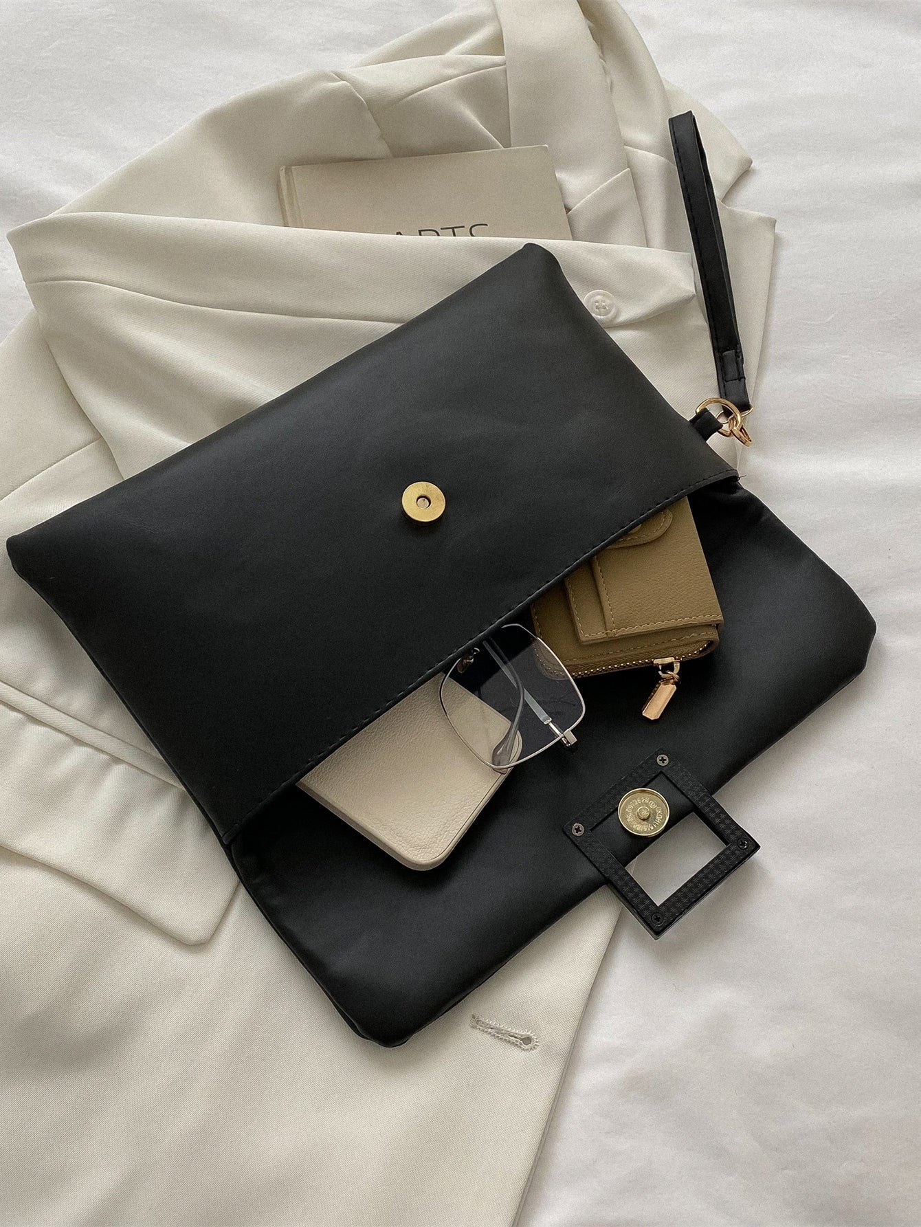 Buy SHEIN Minimalist Flap Envelope Bag in Pakistan