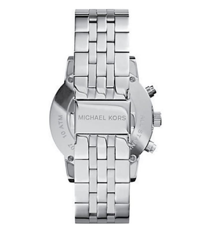Buy Michael Kors Jet Set Blue Mother of Pearl Dial Silver Steel Strap Watch for Women - MK5021 in Pakistan