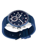 Buy Tommy Hilfiger Max Blue Dial Blue Rubber Strap Watch for Men - 1791970 in Pakistan