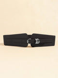 Buy SHEIN New Arrival Retro Court Style Women's Slimming Waist Belt With Multi-loop Buckle And Elastic Band, Matchable With Dress in Pakistan