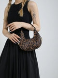 Buy SHEIN New Fashion Leopard Print Crescent Shoulder Bag, Street Style, Trendy, Stylish, Versatile Crossbody Bag For Women,Trendy Leopard Print Bag in Pakistan