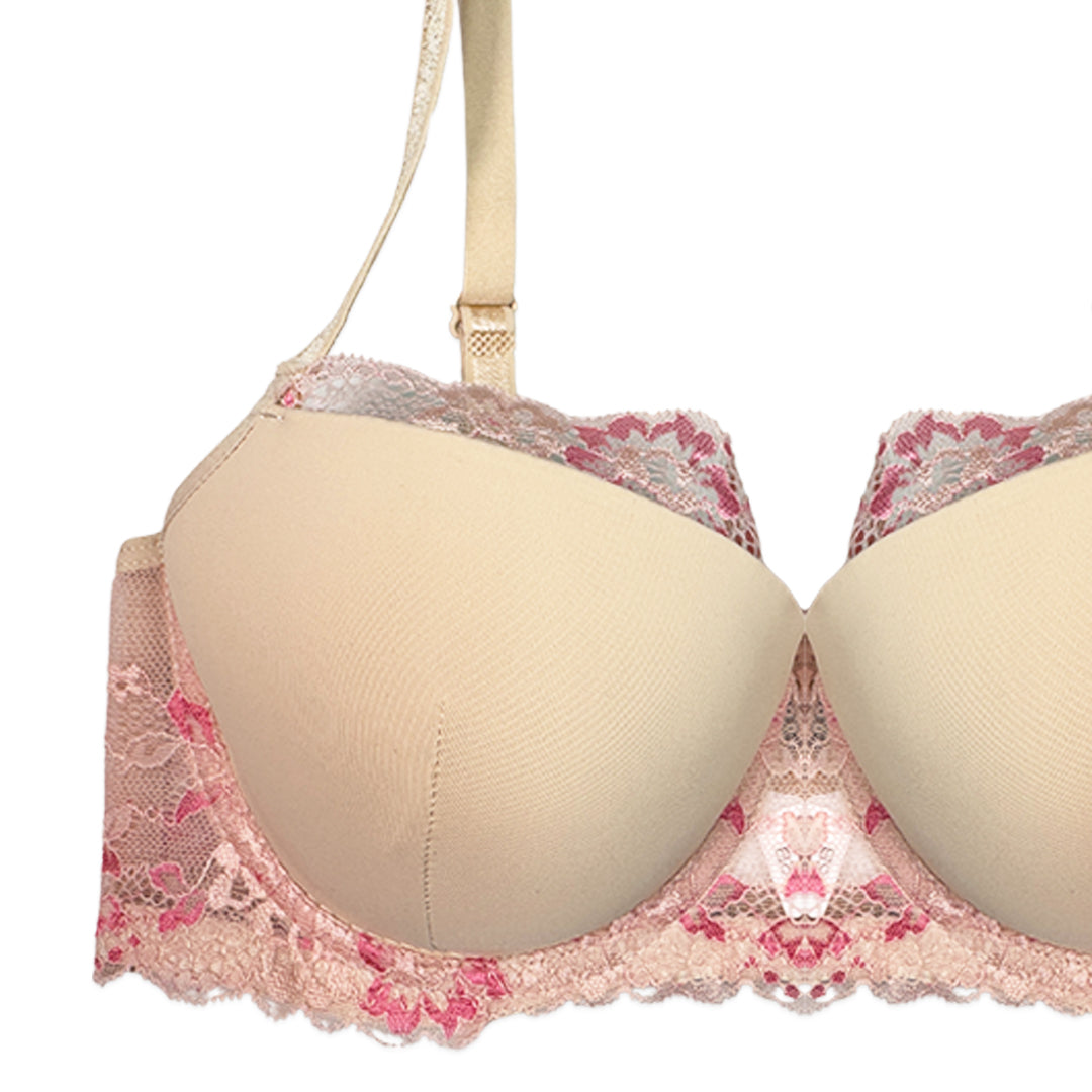 Buy Bra Set - Nude Bloom in Pakistan