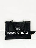 Buy SHEIN Nylon Material Alphabet Printed Beach Mesh Tote Bag With Beach Bag in Pakistan