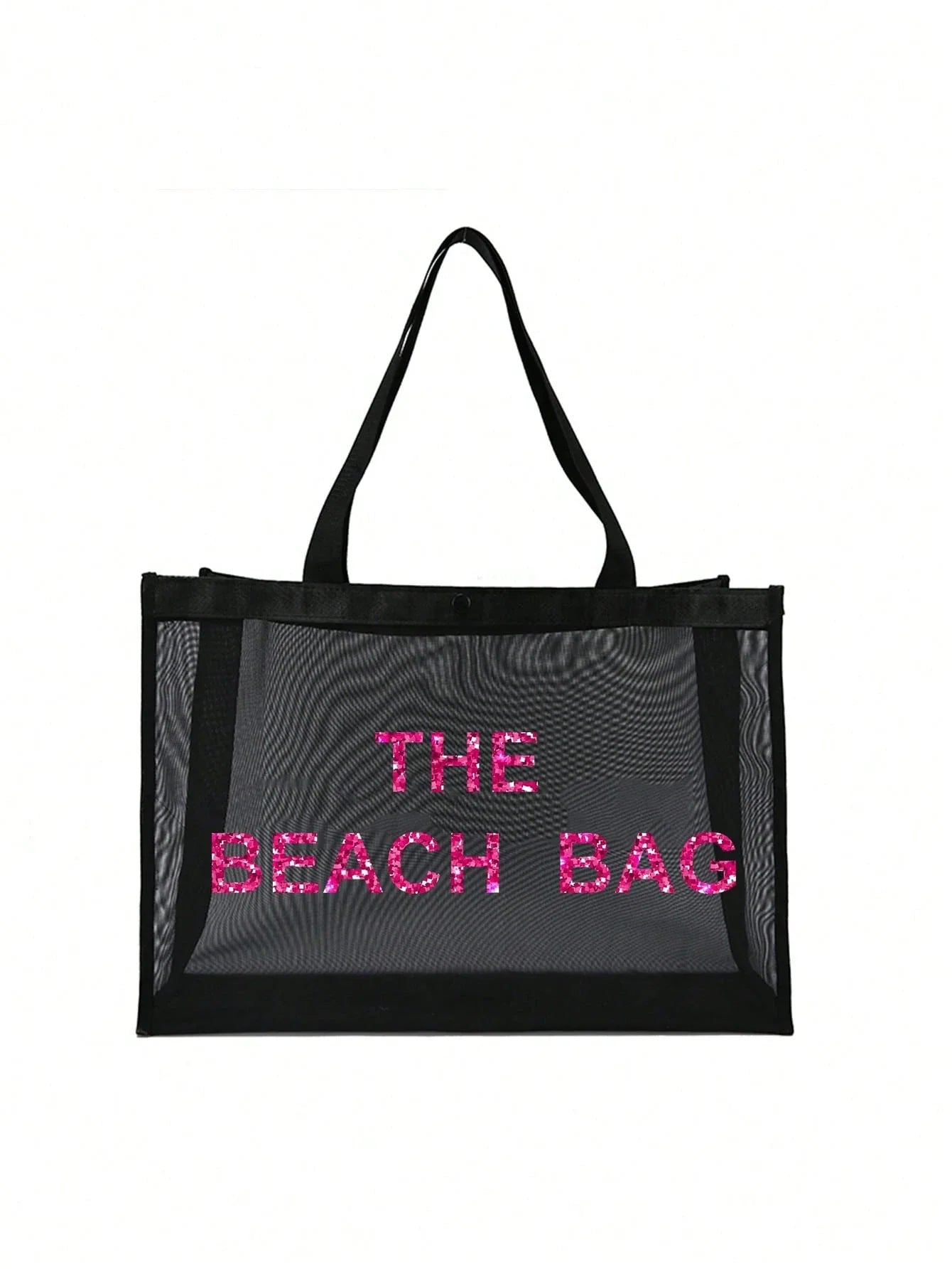 Buy SHEIN Nylon Material Alphabet Printed Beach Mesh Tote Bag With Beach Bag in Pakistan
