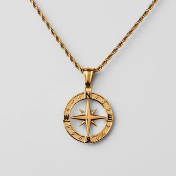 NSEW Star Pendant Gold
