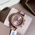 Buy Michael Kors Parker Women's Watch Rose Gold Dial Rose Gold Steel Strap - Mk6512 in Pakistan