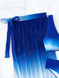 Buy SHEIN Ombre Bikini Swimsuit With Beach Skirt in Pakistan