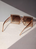 Buy SHEIN Ombre Lens Square Frame Fashion Glasses in Pakistan