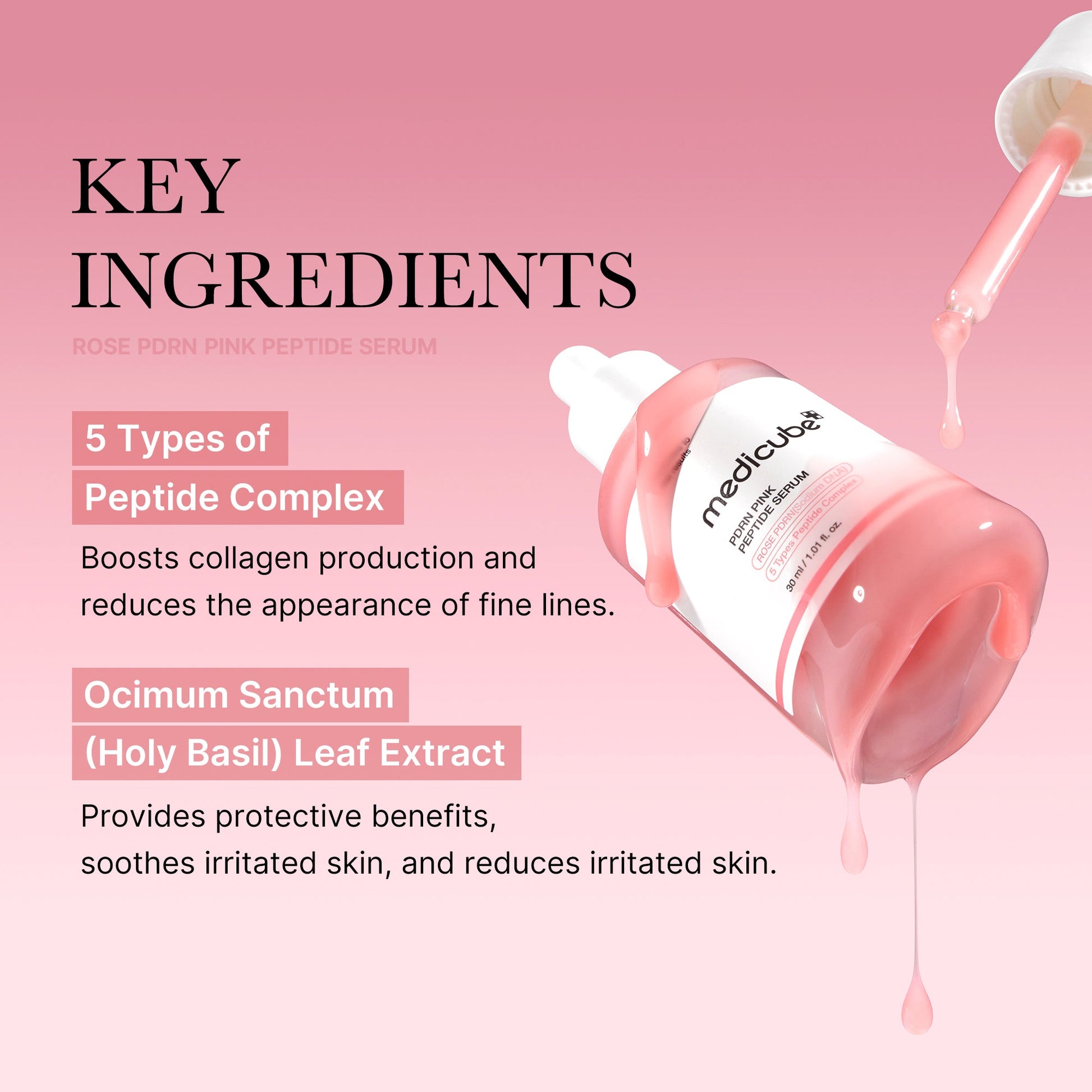 Buy Medicube PDRN Pink Peptide Serum - 30ml in Pakistan
