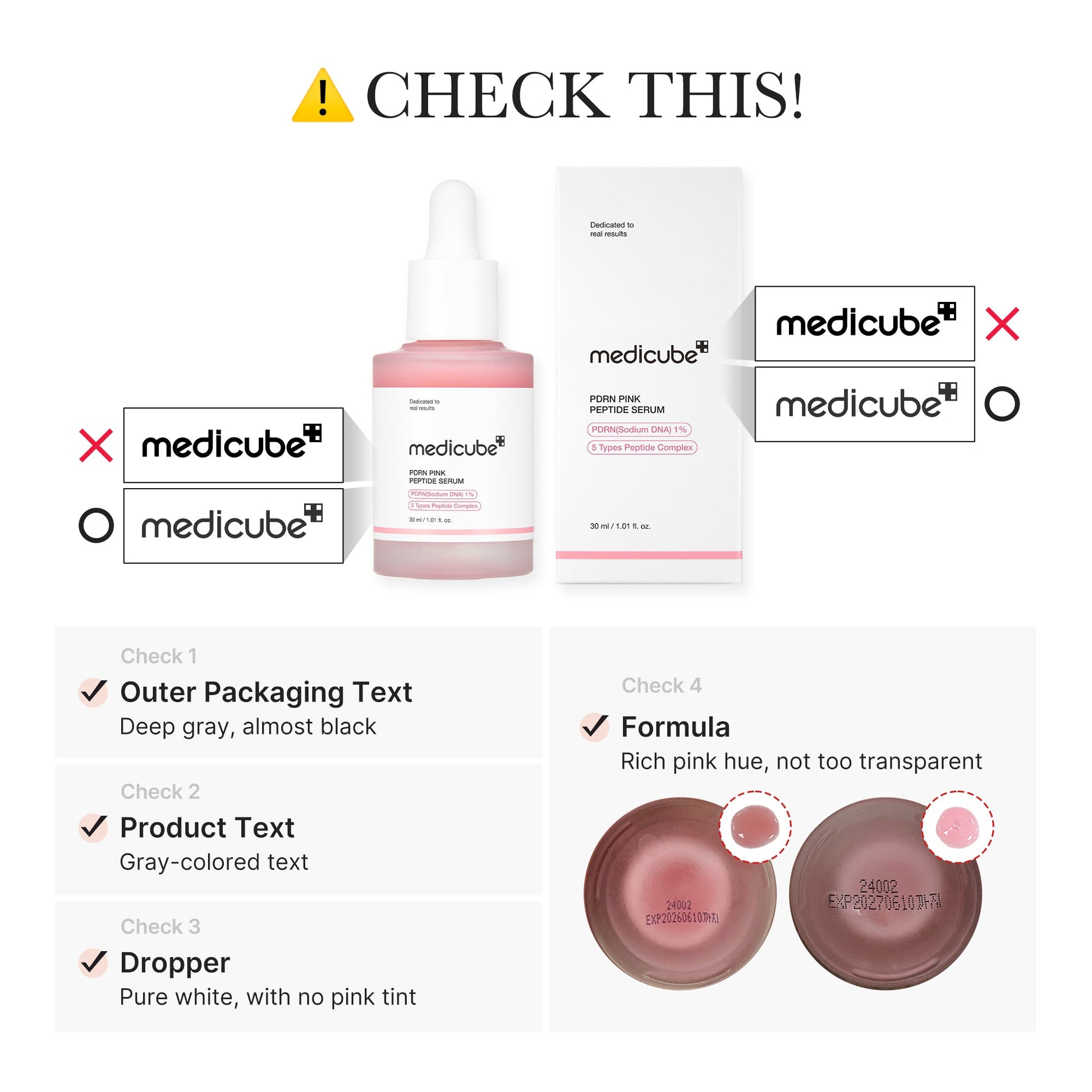 Buy Medicube PDRN Pink Peptide Serum - 30ml in Pakistan