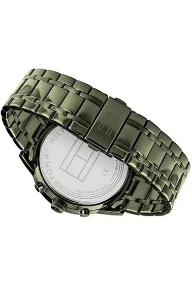 Buy Tommy Hilfiger Mens Quartz Stainless Steel Black Dial 44mm Watch - 1791634 in Pakistan