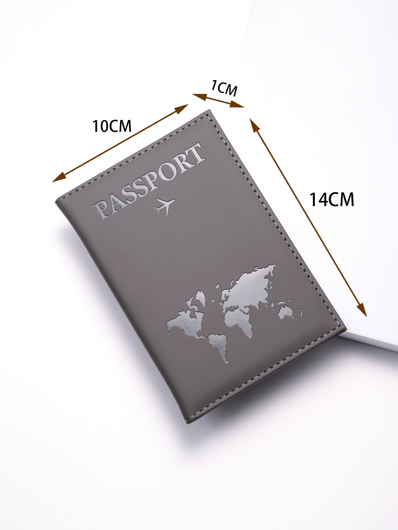 Buy SHEIN PU Travel Passport Cover Fashion Women Passport Holder Case for Men Travel Document vacation accessories for holiday season in Pakistan