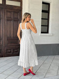 Buy SHEIN Pariaura Women's Fashion Printed Ruffle Trim Spaghetti Strap Dress in Pakistan