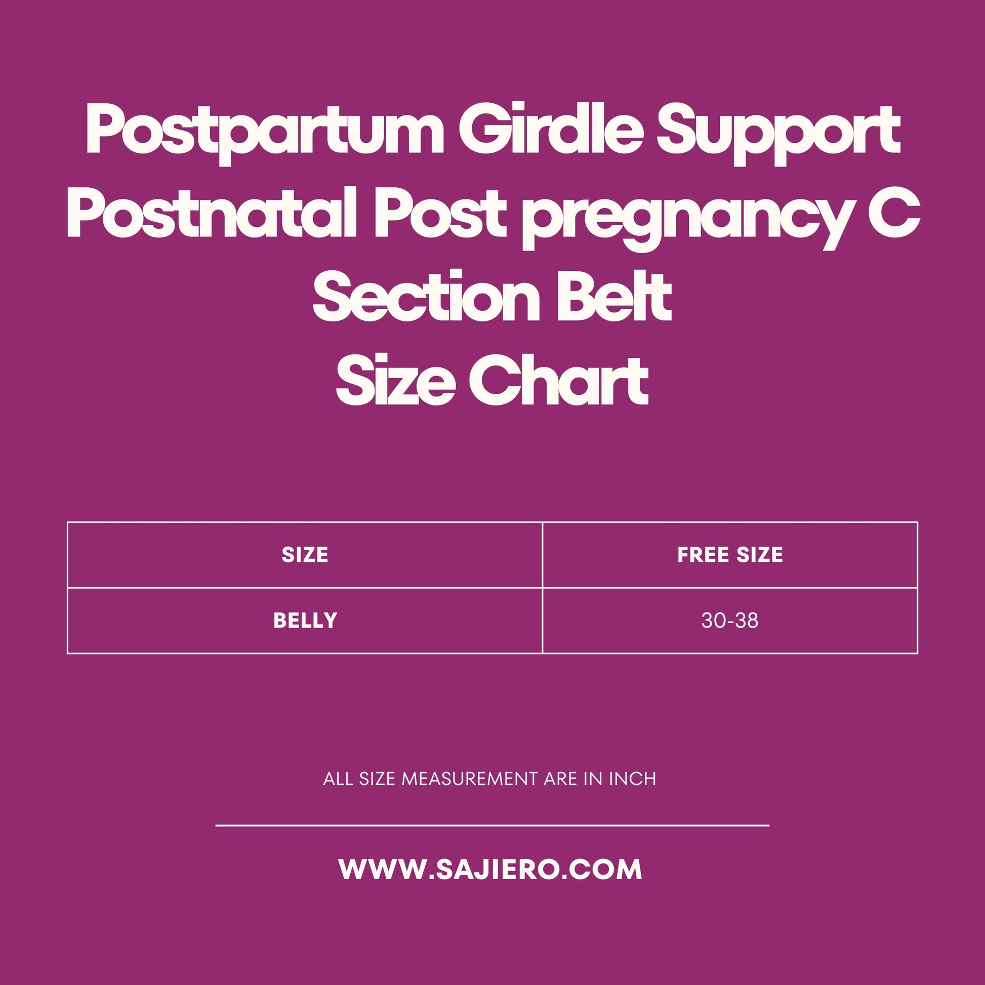 Buy Sajiero Unisex Waist Slimming Belt For Shaping Belly in Pakistan