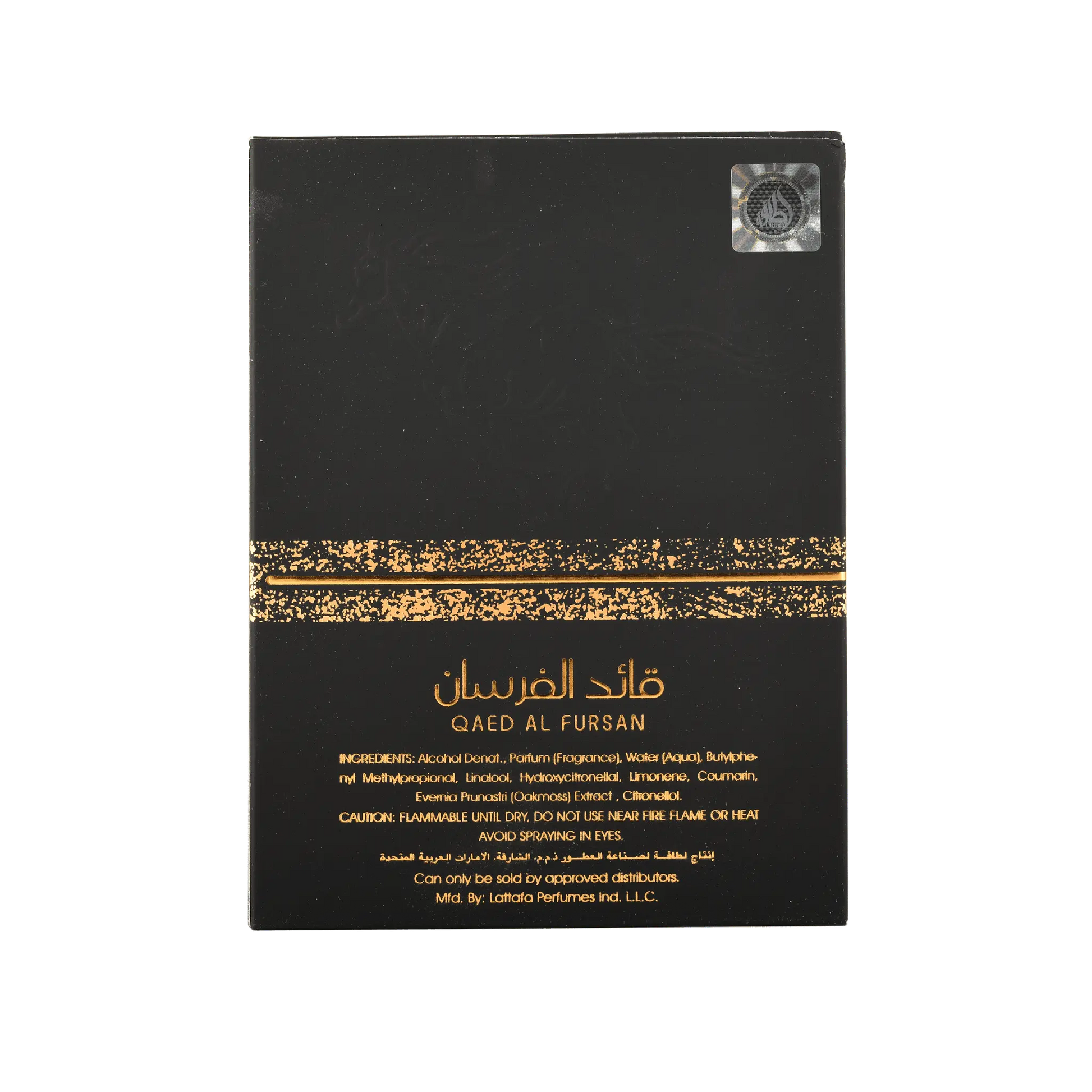 Buy Lattafa Qaed Al Fursan (Black) Edp 90Ml in Pakistan