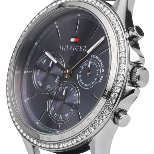 Buy Tommy Hilfiger Ari Blue Dial Blue Leather Strap Watch for Women - 1781979 in Pakistan