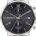 Buy Tommy Hilfiger Daniel Grey Dial Brown Leather Strap Watch for Men - 1710416 in Pakistan