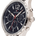 Buy Tommy Hilfiger Mens Quartz Leather Strap Blue Dial 44mm Watch - 1791468 in Pakistan