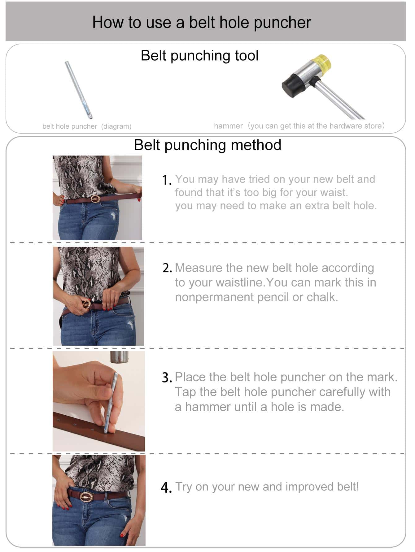 Buy SHEIN Rhinestone Decor Belt in Pakistan