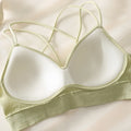 Buy Back Cross Straps Bra Set  -  Pink in Pakistan