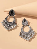 Buy SHEIN Round Ball Tassel Drop Earrings in Pakistan