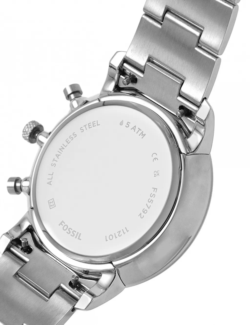 Buy Fossil Men's Chronograph Quartz Stainless Steel Blue Dial 44mm Watch FS5792 in Pakistan