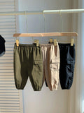 Buy SHEIN 3pcs Baby Boy Casual School Style Comfortable Simple Versatile Soft Pants Set in Pakistan
