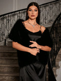 Buy SHEIN Allurite Women Cape Coat in Pakistan