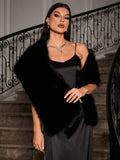 Buy SHEIN Allurite Women Cape Coat in Pakistan