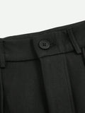 Buy SHEIN BIZwear Solid Tailored Pants Workwear in Pakistan