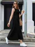 Buy SHEIN BIZwear Women's Sleeveless Waist Cinched Dress in Pakistan