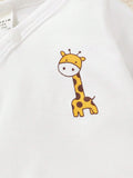 Buy SHEIN Baby Boy 3pcs Set: Adorable Hat, Long Sleeve Top And Fashionable Casual Pants in Pakistan