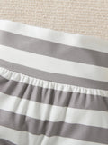 Buy SHEIN Baby Boy Cartoon Graphic Bodysuit & Striped Footed Pants in Pakistan