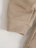 Buy SHEIN Baby Boy Contrast Collar 2 In1 Sweatshirt & Sweatpants in Pakistan