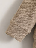 Buy SHEIN Baby Boy Contrast Collar 2 In1 Sweatshirt & Sweatpants in Pakistan